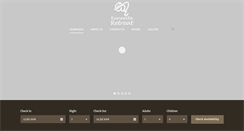Desktop Screenshot of kuruwitaretreat.com